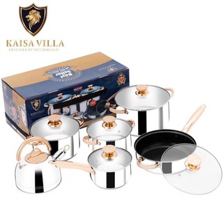 Kaisa Villa 12pcs Nonstick Cookware Set (100% original KAISA VILLA)