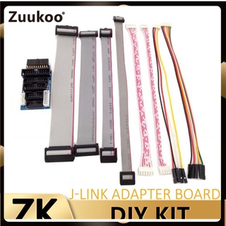 ULINK2 STLINK DIY Kit JLINK V8 V9 Plate Adapter JTAG to SWD Multi-function Support