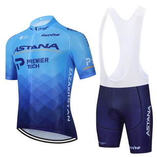 2021 ASTANA Cycling TEAM Jersey 20D Bike Pants Clothing Men Summer Quick Dry Pro BICYCLING Shirt Maillot Culotte Sportswear