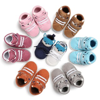 Baby Boys Girls Shoes Cartoon Cute Boots Cotton Cute Fox Shoes