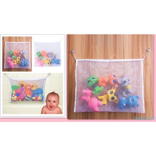 bath toys▼CHT-Baby Toy Storage Bag Bath Bathtub Suction Bathroom Stuff Net Holder Doll Organizer (5)