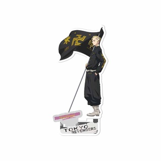 Anime Tokyo Revengers Cosplay Double Side Acrylic Flag Table Stand Figure Model Plate Base Desk Decor Fans Collection De (6)