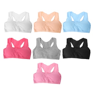 OMG* Cotton Young Girls Kid Underwear For Sport Wireless Small Training Puberty Bras