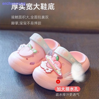 Baby hole shoes, children s slippers, summer boys and girls, indoor soft-soled non-slip children, 2 years old, 3 infant sandals and slippers