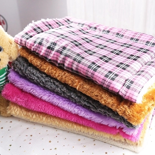 Small pet mat cat dog bite-resistant bed mat pet blanket cat dog soft warm bed breathable