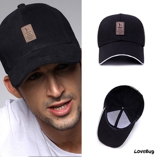 Sports & Outdoor Accessories❁﹉Black Plain Metal Adjust Cap Fashion Hats Outdoor Bull Caps Close Base