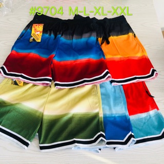 Basketball shorts for men with zippers makapal tela