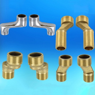 Shower Bathtub Faucet Mixing Valve Increased Eccentric Angled Change Curved Foot Home Accessories