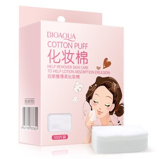 BIOAQUA makeup remover deep cleansing cotton pads 100 Sheets