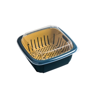 P084 COD Multifunctional drain basket kitchen vegetable fresh-keeping basin (8)