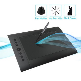 Huion H610 Pro Graphics Tablet Digitizer - Black