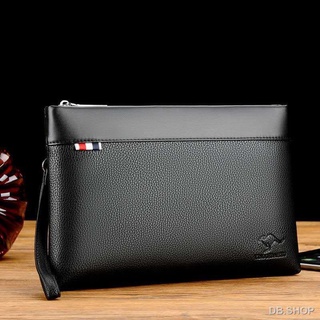 Clutches clutches for men DB.SHOPLingzhi Kangaroo Leather Texture Men s Business Handbag Clutch Soft Bag Purse Envelope