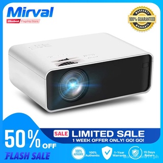 【Best Sale】Mirval K8 Mini LED Portable Projector 2800 Lumens Multi-media HDMI VGA USB TFcard Home Theater Projectors2021 vW2G