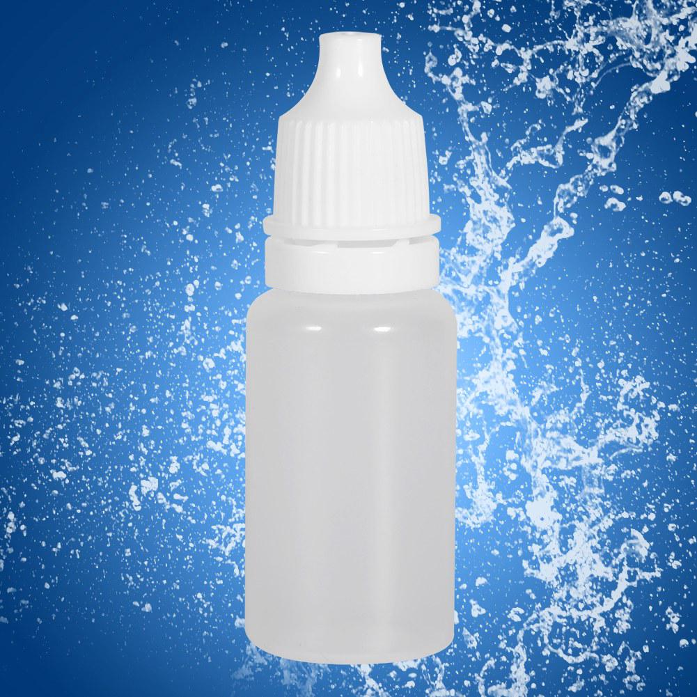 [READY STOCK] 50PCS Volume Empty Plastic Squeezable Bottles Eye Liquid Container Dropper 10ml (4)