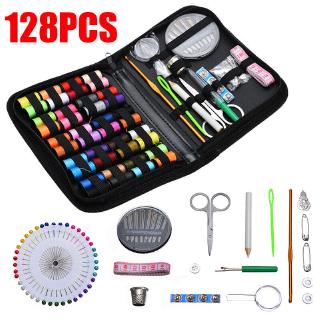 128pcs Portable Sewing Kit Home Travel Emergency Professional Sewing Set