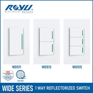 Royu wide series switch with reflector