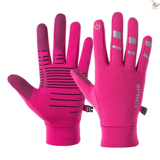 FUTY Outdoor Riding Gloves Men Women Winter Warm Sports Gloves Touchscreen Cold Weather Windproof Mittens Glove