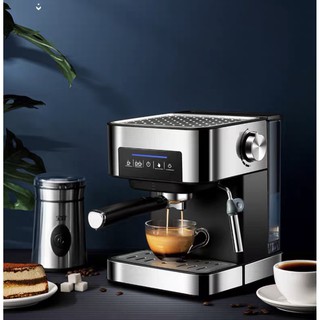 BEST 1.6L Coffee Maker Espresso Coffee Machine Built-In milk frothier Cappuccino Machine COD