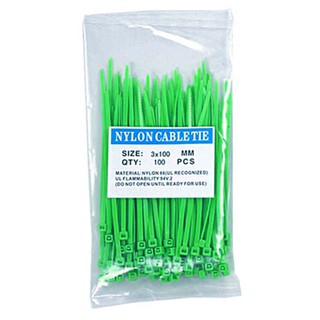 SHIN♥♡ Emulational Green Cable Ties Zip Tie Wraps * 100 for Artificial Lawn Plant Background Decorations (5)