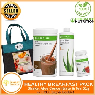 【Available】Herbalife Healthy Breakfast Pack with FREE Bag & Bo