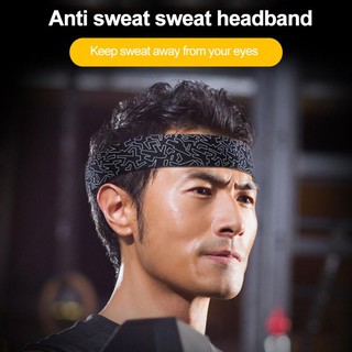 Sport Headband Running Fitness Sweatband Women/Men Cotton Sweat Sweatband Headband Yoga Gym Stretch