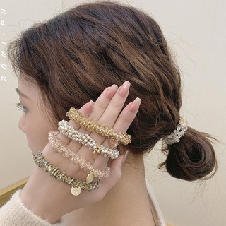 [ZOMI] Korean Style Simple Hair Tie Crystal Decorative Hair Accessories
