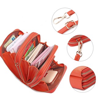 COD Colorful Sling Bag Three Layers Large Capacity Sling Wallet Chain Bags Cellphone Bag Shoulder Bag For Women (5)