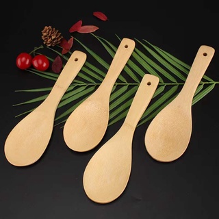 AASHOP.PH COD Flat Wooden Rice Paddle Spatula Natural Wood Turner Sandok( 1 PC) (6)