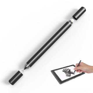 Two-in-one IPAD disc stylus dual-use stylus metal capacitor pen nano cloth tablet touch pen