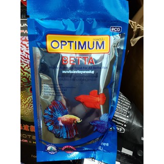 OPTIMUM Betta Fish Food - Floating Pellets - 20g