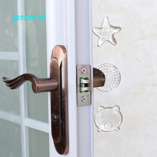 Transparent door handle PU crash pad protection pad Shock Absorber Door Handle Bumpers Security Rubber Door Stoppers Wall Protectors