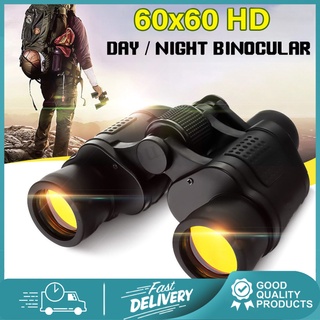 60x60 Powerful Binoculars Hd 3000m High Magnification Optical Sight Lll Night Vision Fixed Zoom