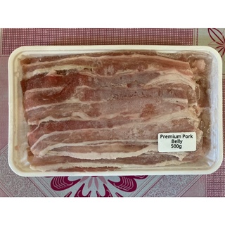 Premium Samgyup Pork Belly Slices 500g**READ PRODUCT DESCRIPTION RE SHIPPING**