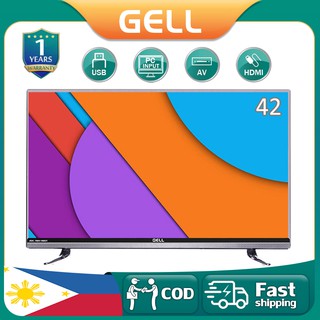GELL 42 INCH TV sale LED TV Not Smart TV Ultra-slim Multi-ports