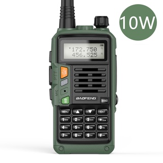 Green BaoFeng UV-S9 PLUS 10W Walkie Talkie Station Comunicador UV5R Ham Transceiver Dual Band Interc