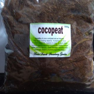 COCO PEAT/COIR 500g, pure composted.