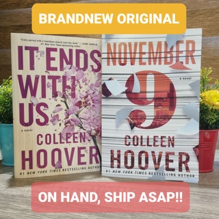 It Ends With Us November 9 by Colleen Hoover IE