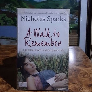 NICHOLAS SPARKS NOVEL: A WALK TO REMEMBER,