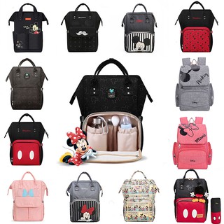 Disney USB Diaper Bag Backpack Mummy Maternity/Nappy Bag Baby Bag Baby Mickey Mouse Travel Nursing