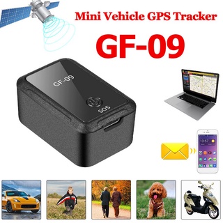 【Hot Stock】GF-09 Magnetic Mini Vehicle GPS Tracker Real Time Tracking Device Locator