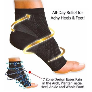 Magnetic Socks Foot Plantar Fasciitis Arch Support Compression Socks Ankle Heel Brace Copper