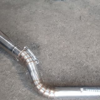 Cha concave pipe for mio and other scooter(stainless fullsystem) (6)
