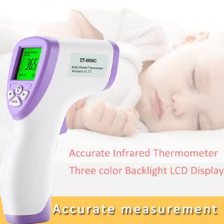 DT-8806C Infrared Thermometer Temperature Non Contact Infrared Thermometer with LED Backlight Display Electronic Forehead for Baby and Adults good