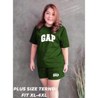 Women Clothes┋PLUS SIZE TERNO SHORT CAN FIT UP TO 3XL COTTON SPAND