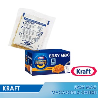 Kraft Macaroni & Cheese Easy Mac Original Flavor Single Serve (1)