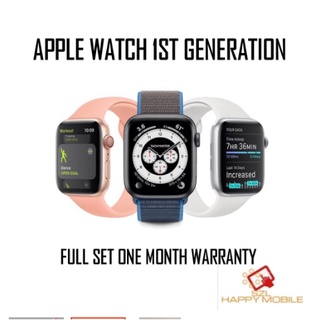 [COD]APPLE WATCH USED 1st GEN & series 1 series 2 100% LEGIT SMOOTH smart watch