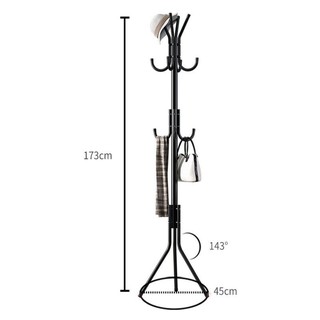 COAT RACK STAINLESS STEEL HANGING STORAGE CLOTHES
