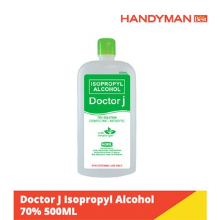 Doctor J 70% Isopropyl Rubbing Alcohol 500mL