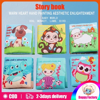 ⭐Baby Story book⭐Cloth Book Early Educational Books Improve Baby Intelligence Bedtime Story Books
