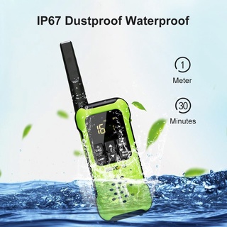 Retevis RT49P waterproof walkie-talkie two-way radio rechargeable PMR446 fishing kayak rowing (6)